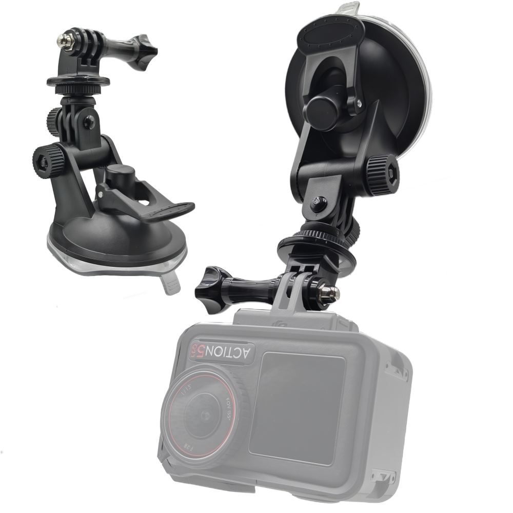 Drone Camera Action - ดูดถ้วยรถแก้วกระจกรถยนต์สําหรับ GoPro Hero 13 12 11