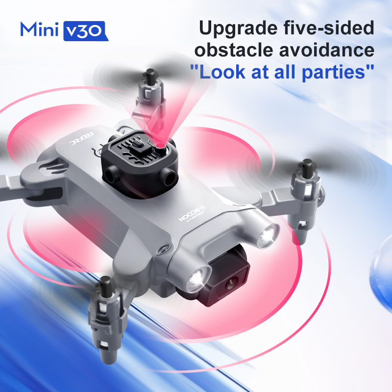 Mini V30 WiFi FPV Drone 4K HD  - Drone Camera Wide Angle บทวิจารณ์และราคา