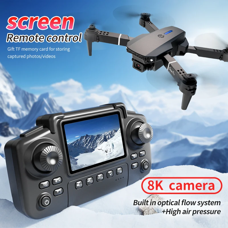 Professional E88 PRO Drone หน้ - Drone Camera Mount บทวิจารณ์และราคา