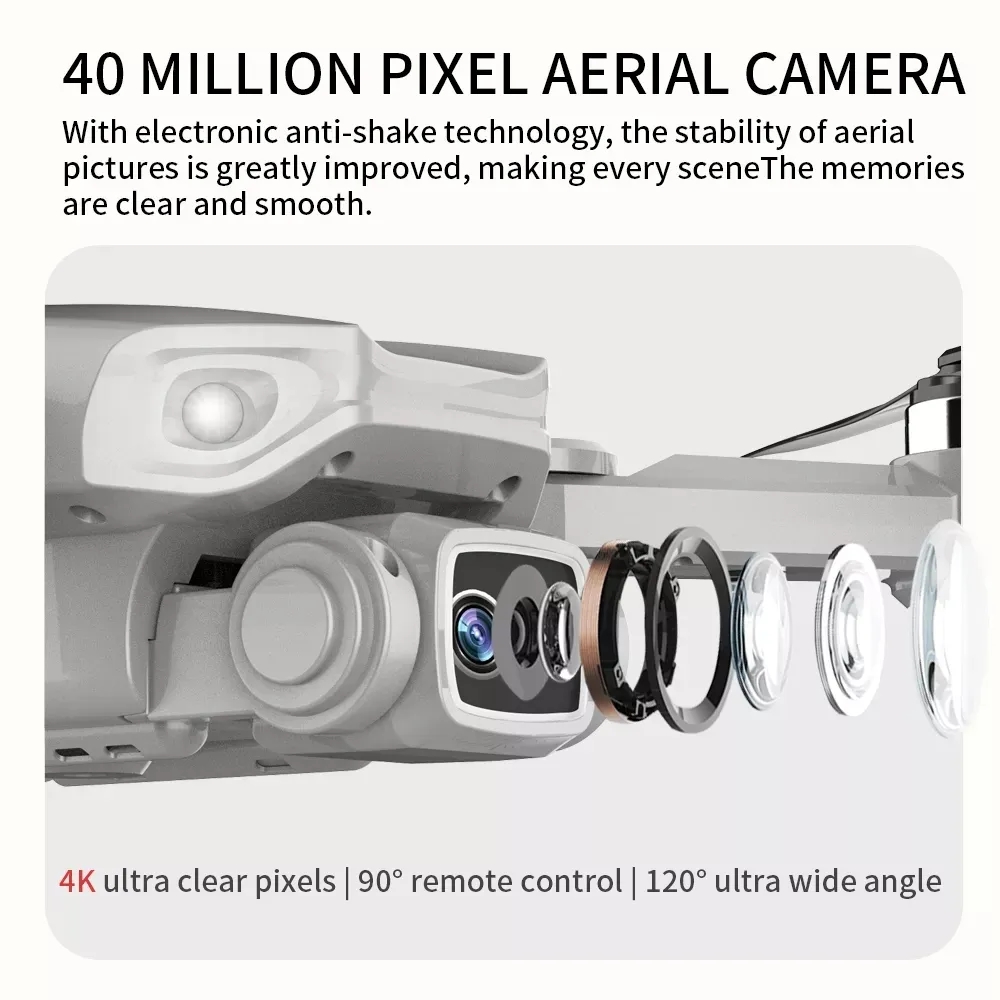 โดรน4K L900โปร GPS โดรน4K กล้อ - Drone Camera Lens บทวิจารณ์และราคา
