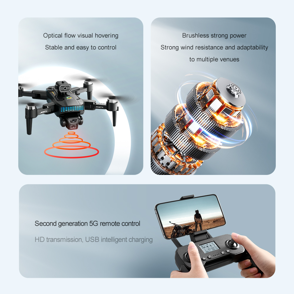 เลอโนโว XT505 8K GPS โดรนระดับ - Drone Camera Wide Angle บทวิจารณ์และราคา