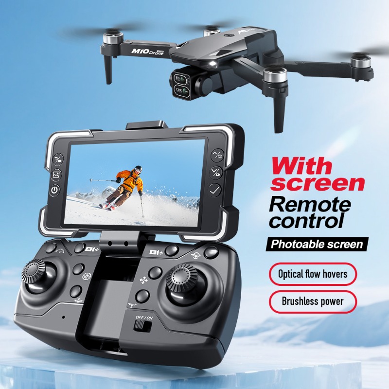 โดรนกล้อง M10 พร้อมรีโมทคอนโทร - Drone Camera Lens บทวิจารณ์และราคา